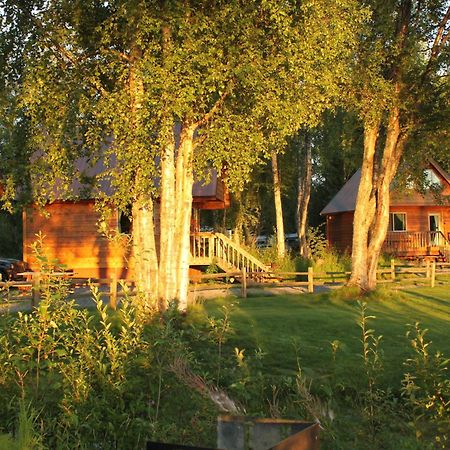Susitna River Lodging, Riverside Cabins Talkeetna Exterior foto